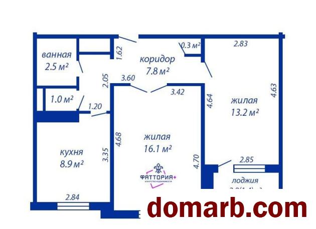 Купить Минск Купить Квартиру 1984 г. 51,2 м2 7 этаж 2-ная Рокоссовск в городе Минск