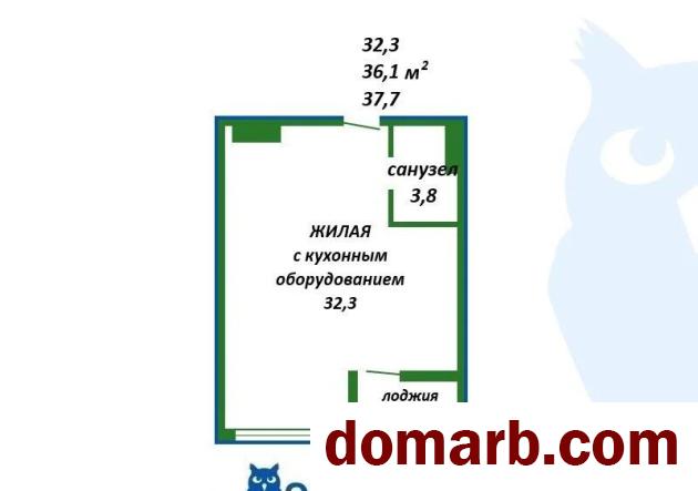 Купить Минск Купить Квартиру 2023 г. 38 м2 19 этаж 1-ная Игоря Лучен в городе Минск