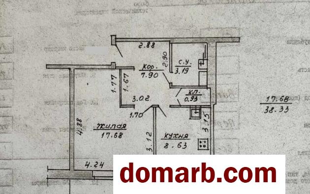 Купить Витебск Купить Квартиру 38.3 м2 7 этаж 1-ная Чкалова ул. $2790 в городе Витебск