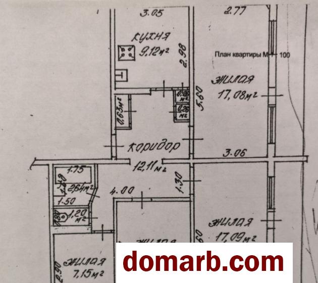 Купить Гомель Купить Квартиру 1977 г. 80.27 м2 1 этаж 4-ная Сосновая  в городе Гомель