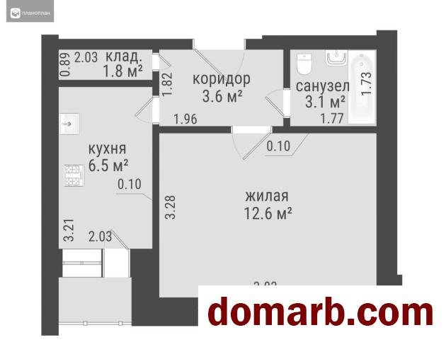 Купить Жлобин Купить Квартиру 1989 г. 27.6 м2 9 этаж 1-ная м-н 16-й ул. $ в городе Жлобин