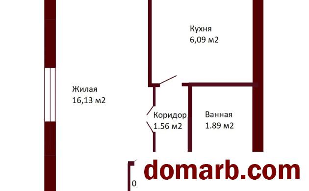 Купить Бобруйск Купить Квартиру 1963 г. 30,7 м2 5 этаж 1-ная Интерна в городе Бобруйск