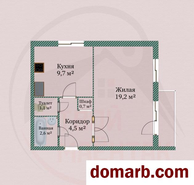 Купить Колодищи Купить Квартиру 1989 г. 37.8 м2 3 этаж 1-ная Чкалова  в городе Колодищи