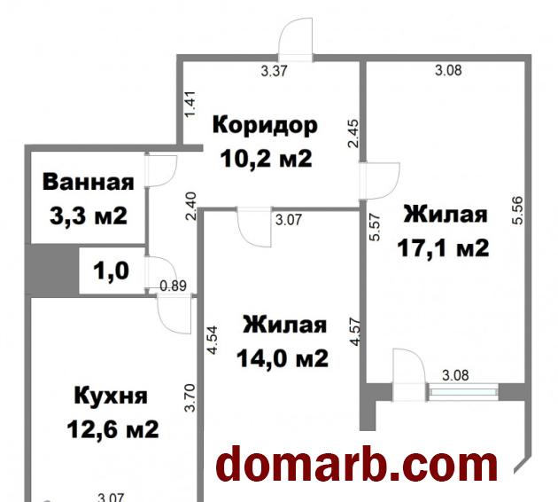 Купить Минск Купить Квартиру 2005 г. 61 м2 3 этаж 2-ная Рафиева ул. $8 в городе Минск