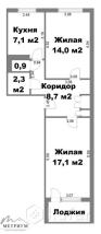 Минск Купить Квартиру 1986 г. 53,1 м2 1 этаж 2-ная Леси Украин