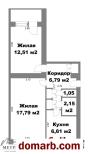 Минск Купить Квартиру 1968 г. 49.92 м2 3 этаж 2-ная Гамарника 