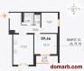 Копище Купить Квартиру 2027 г. 59.7 м2 12 этаж 3-ная Николая К�