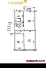 Минск Купить Квартиру 1967 г. 61.6 м2 5 этаж 3-ная Голодеда ул