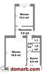 Ждановичи Купить Квартиру 1977 г. 48.9 м2 1 этаж 2-ная Кольце